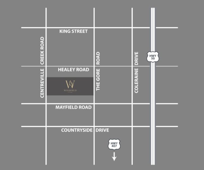 Wildfield Village - Location